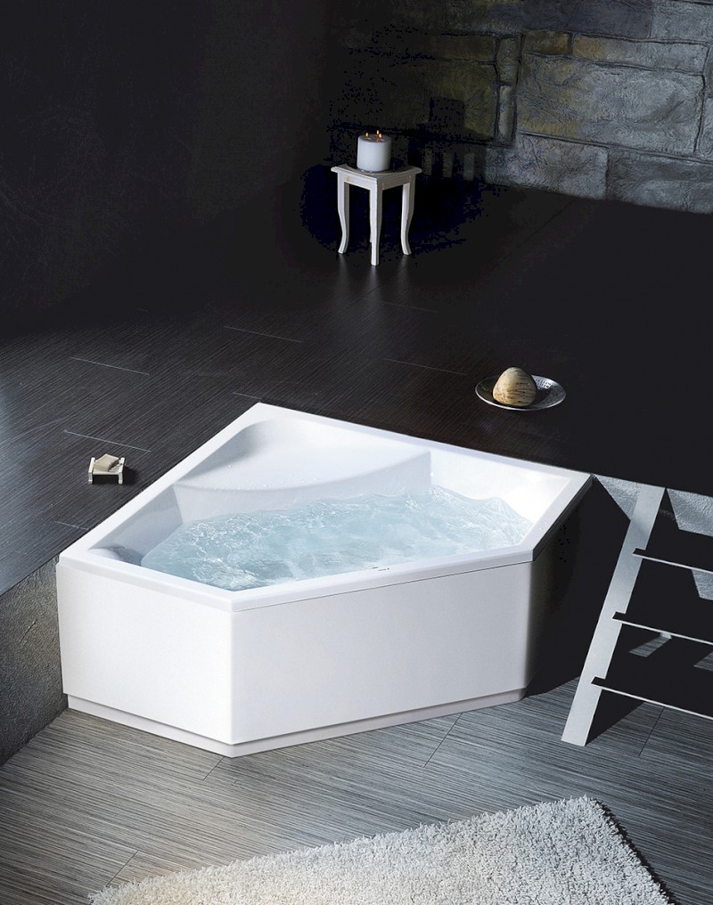 FLOSS rohová vana 145x145x50cm, bílá 98611